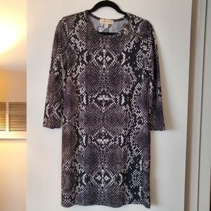 Michael Kors Snake Print Dress